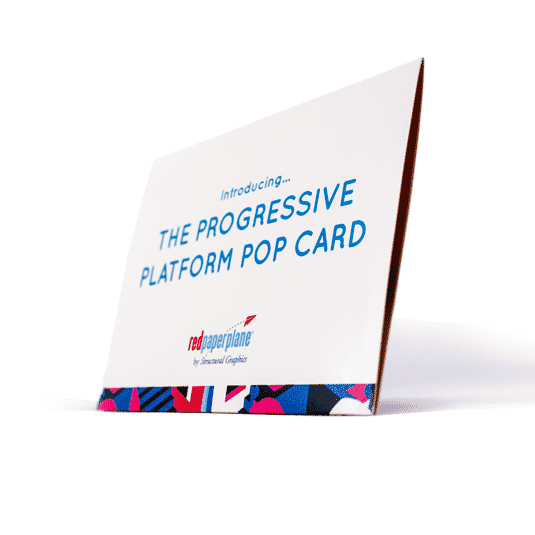 Progressive Platform Pop Card