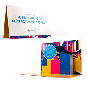 Progressive Platform Pop Card