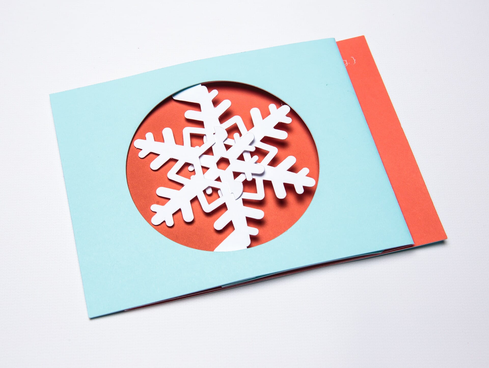 Snowflake Spinner Holiday Card