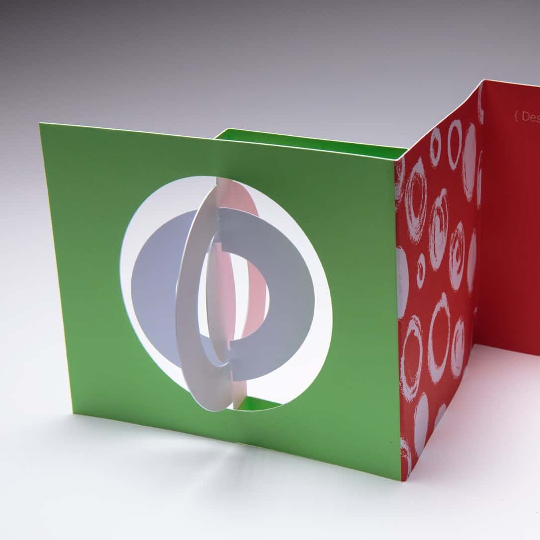 Circle Spinner Holiday Card (6.625" x 4.875") (Sample)