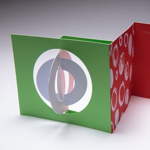 Circle Spinner Holiday Card (6.625" x 4.875") (Sample)