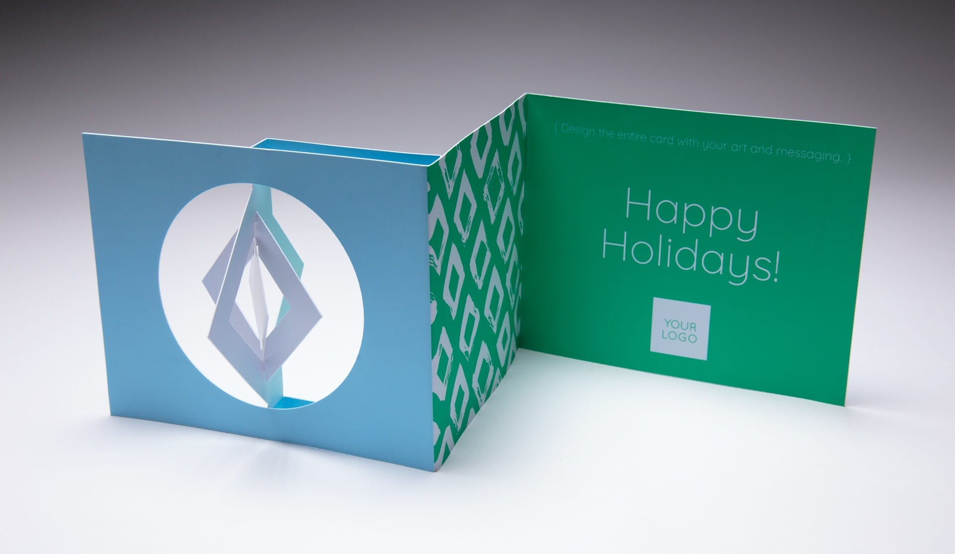 Diamond Spinner Holiday Card
