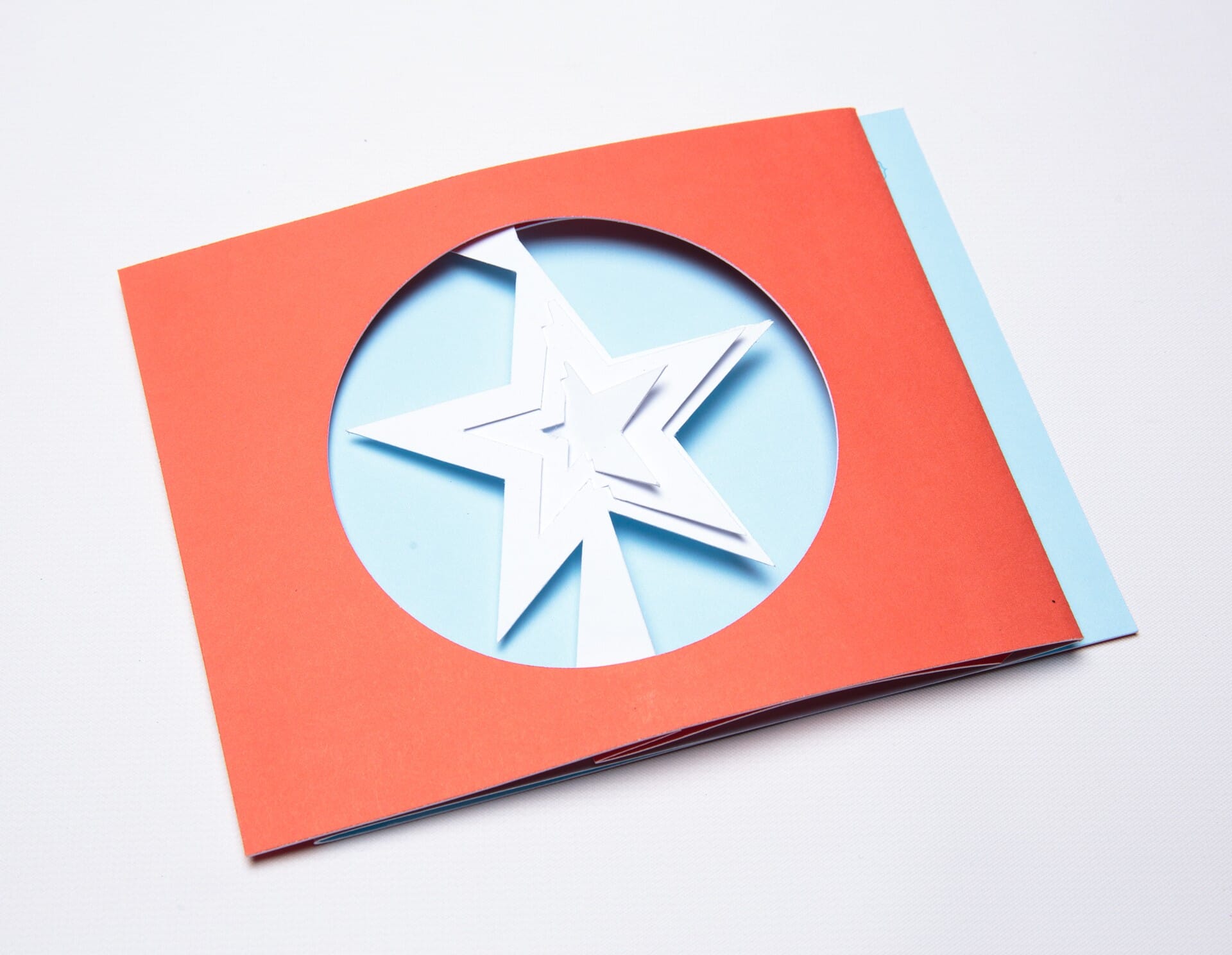 Star Spinner Holiday Card