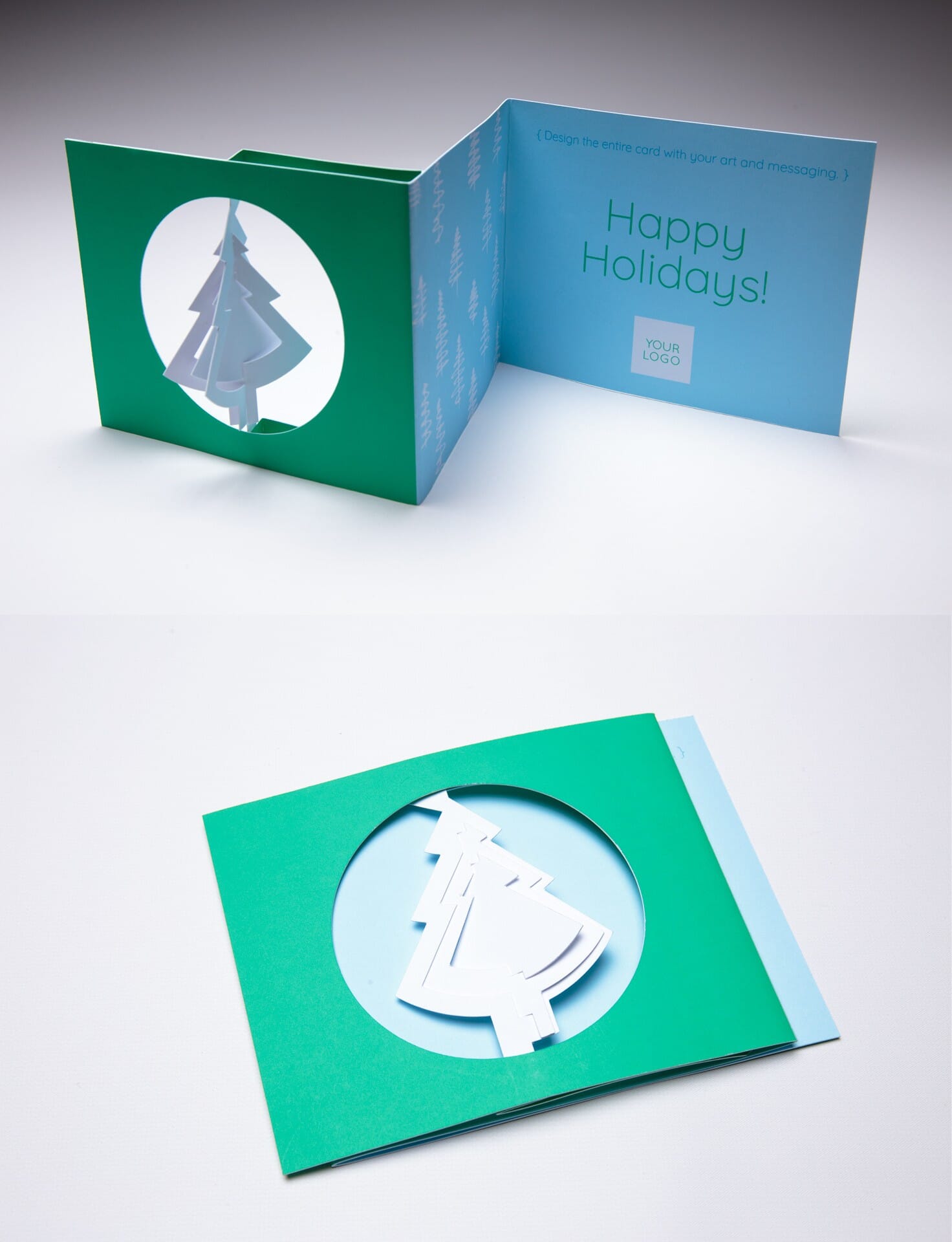 Tree Spinner Holiday Card