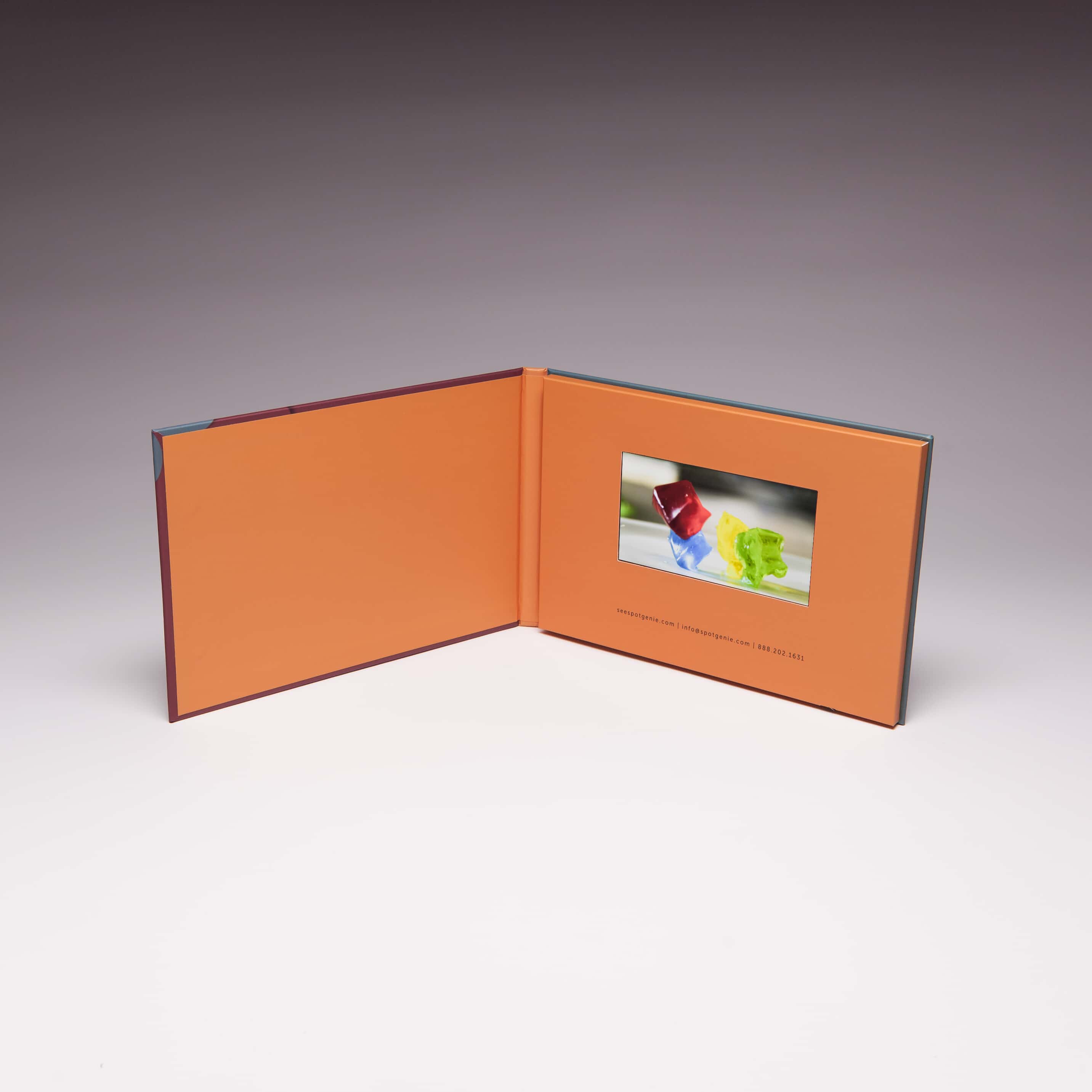 4.3" Video Hardcover Brochure