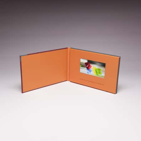 5" Video Screen - Hardcover Landscape (8.267" x 5.827") (Sample)