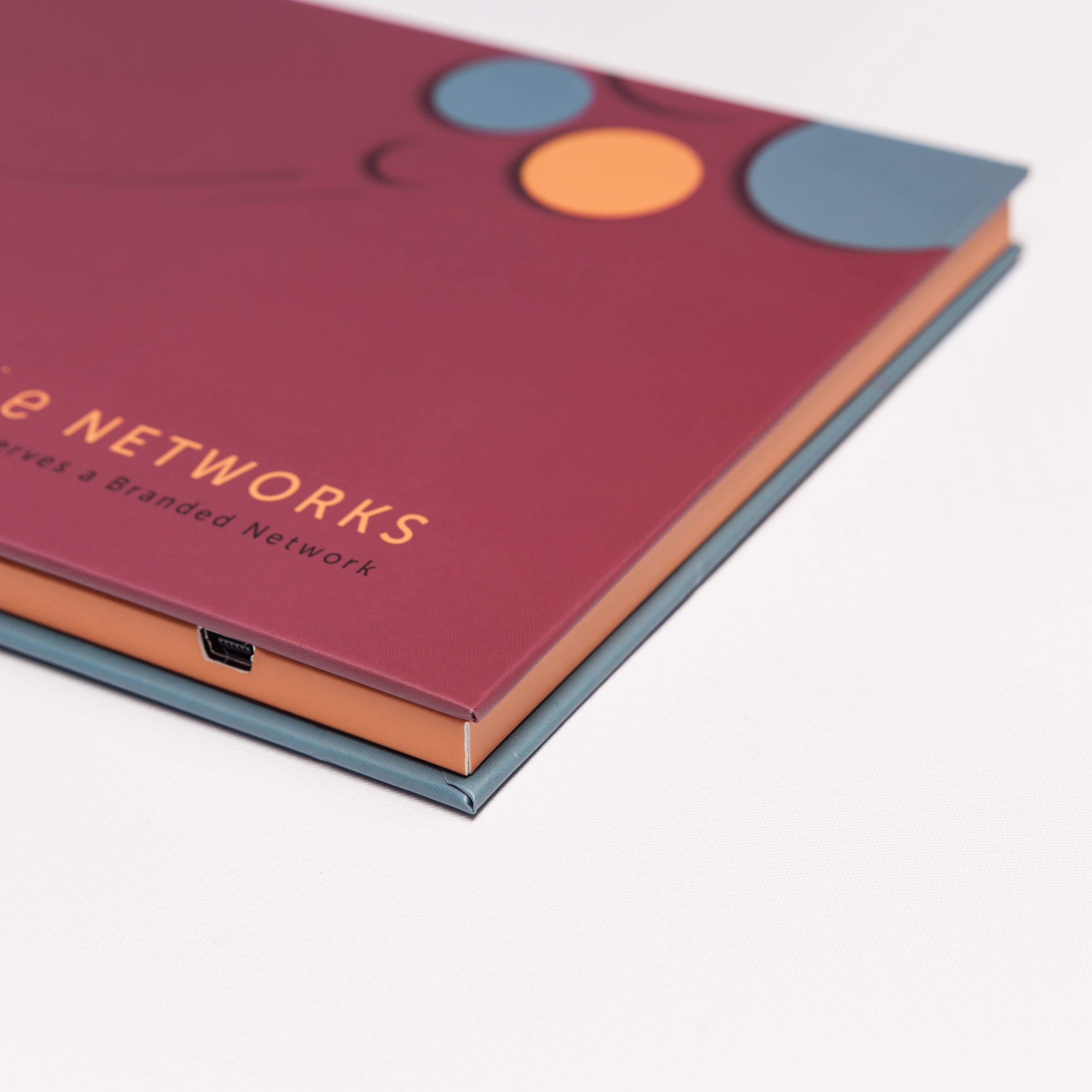 4.3" Video Hardcover Brochure