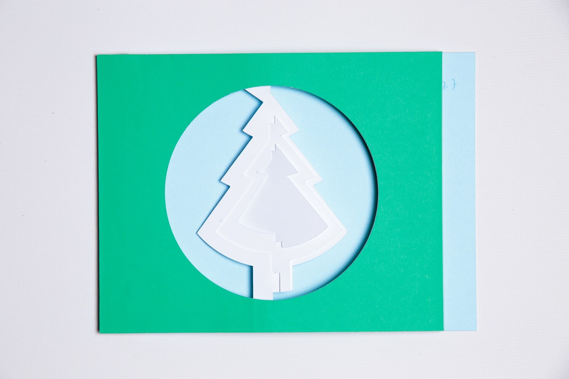 Tree Spinner Holiday Card
