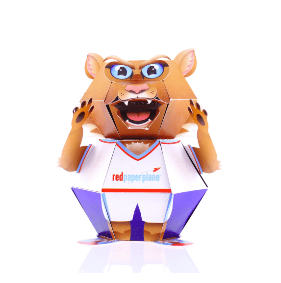 Cougar Pop Up Mascot (Sample)