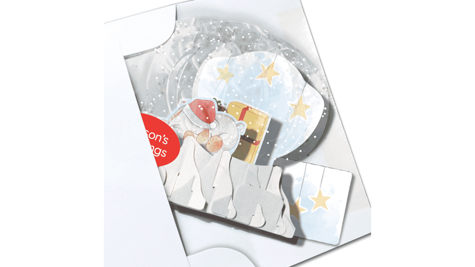 Trunk Show Globe Greeting Card