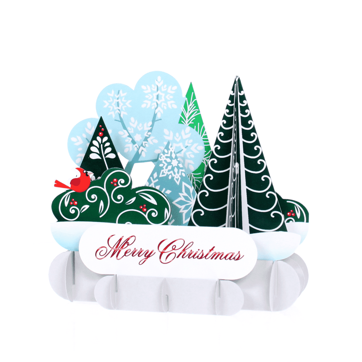 Whimsical Forest Standout Greeting Card