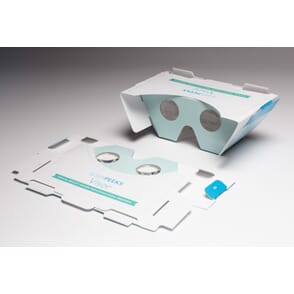 SleekPeeks® VR Viewer w/Visor ( 7" x 4.5" x 2.75") (Sample)