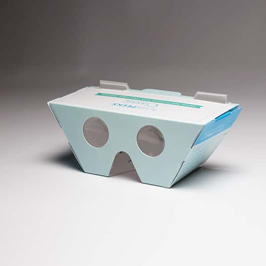 Sleek Peeks Virtual Reality Viewer Flat in Mailer Envelope