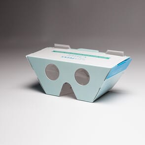 Sleek Peeks Virtual Reality Viewer Flat in Mailer Envelope