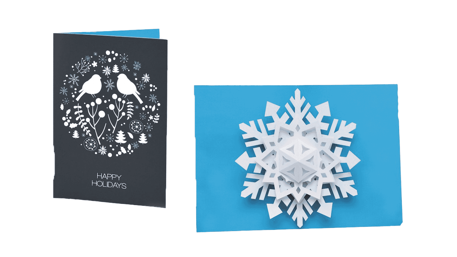 Pop Up Snowflake Holiday Card