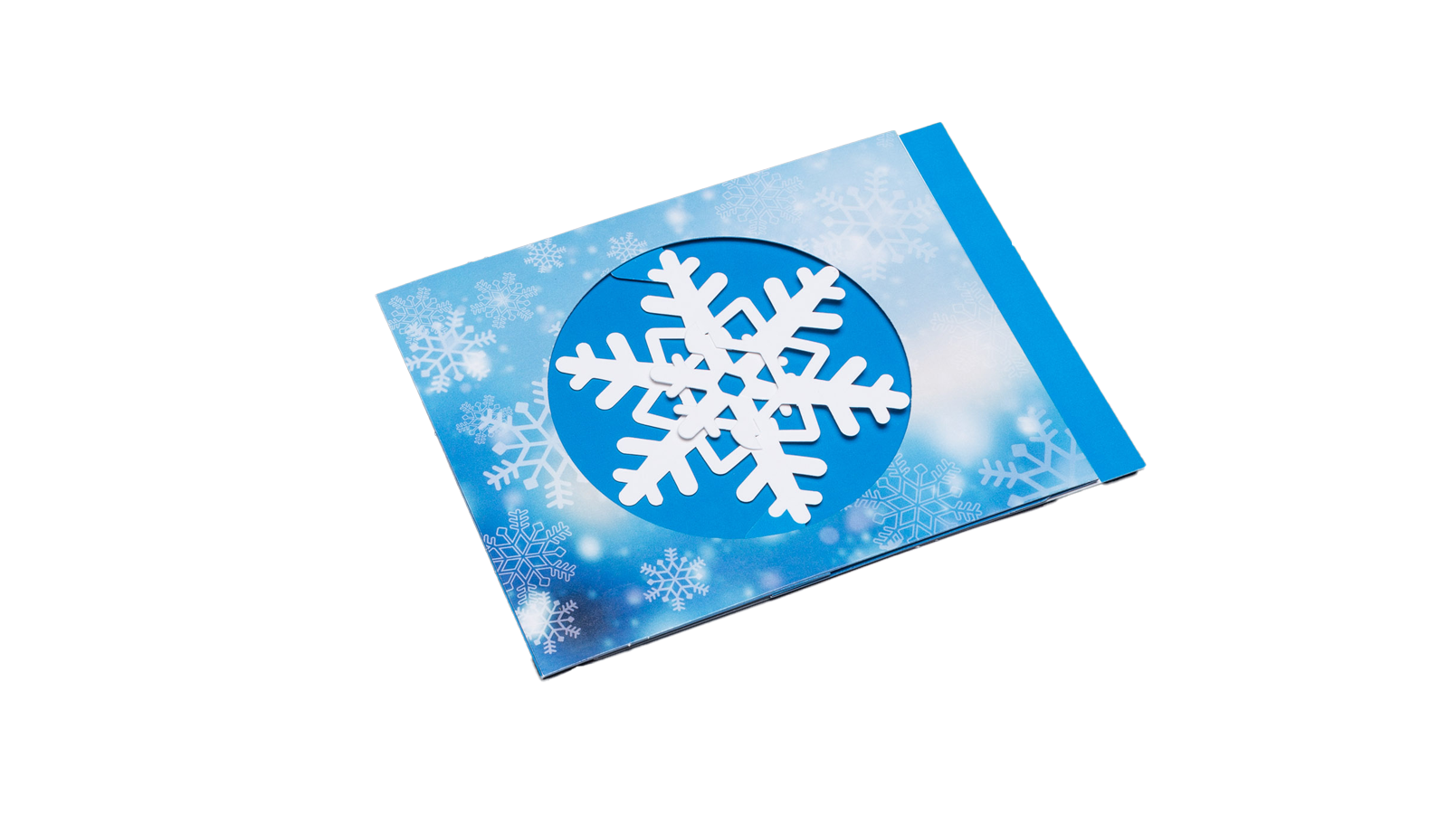 Snowflake Spinner Holiday Card