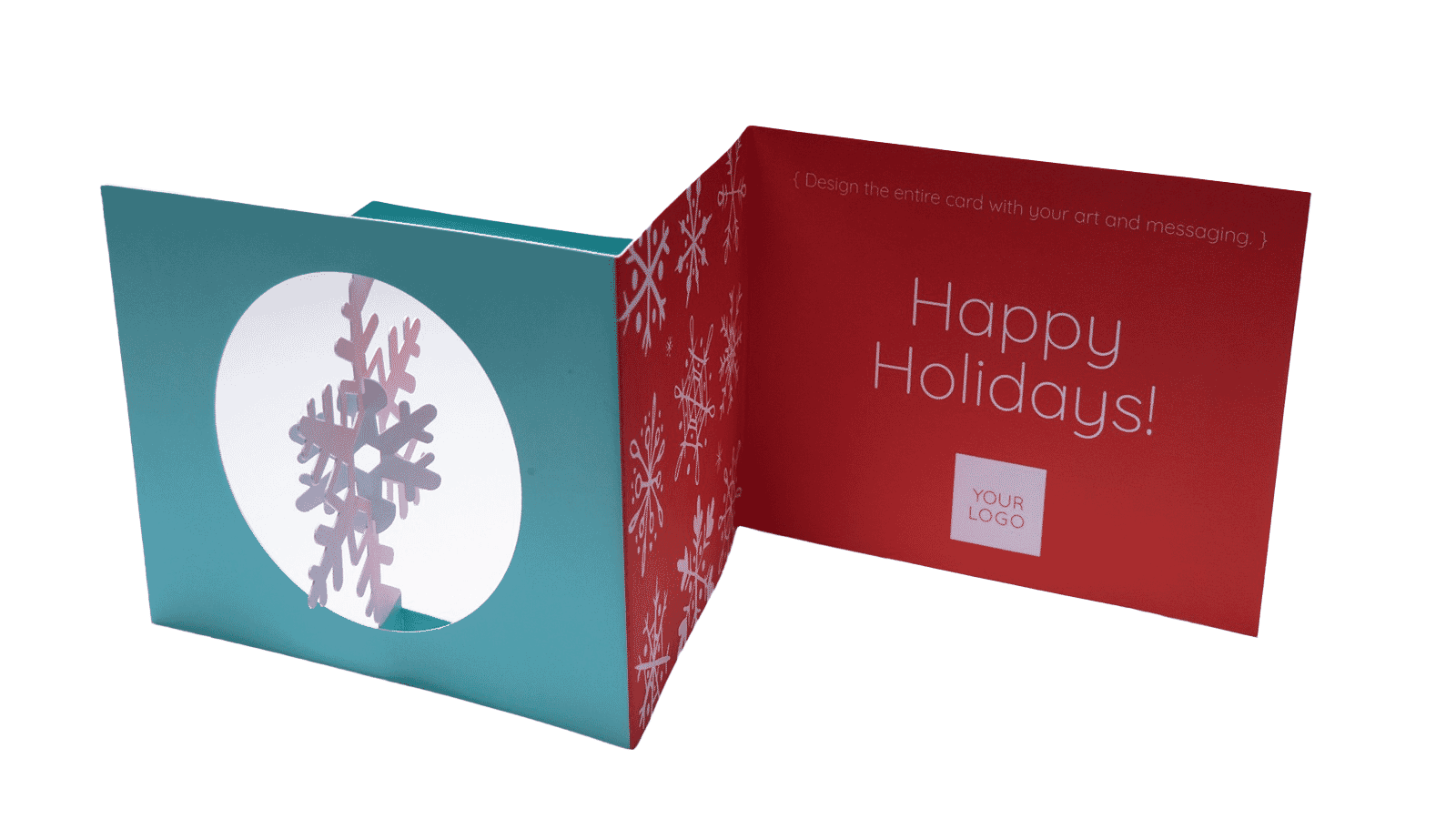 Snowflake Spinner Holiday Card