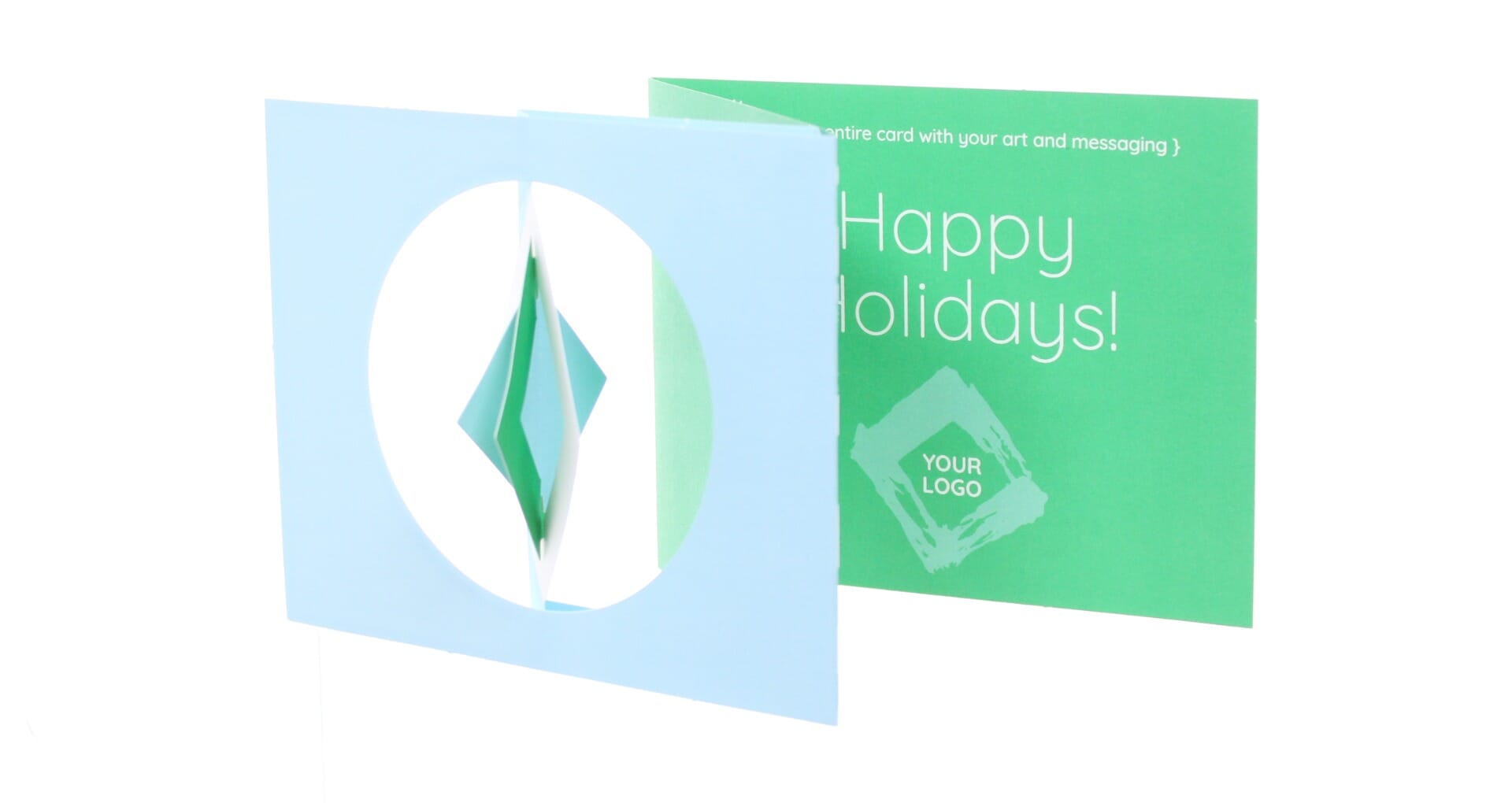 Diamond Spinner Holiday Card
