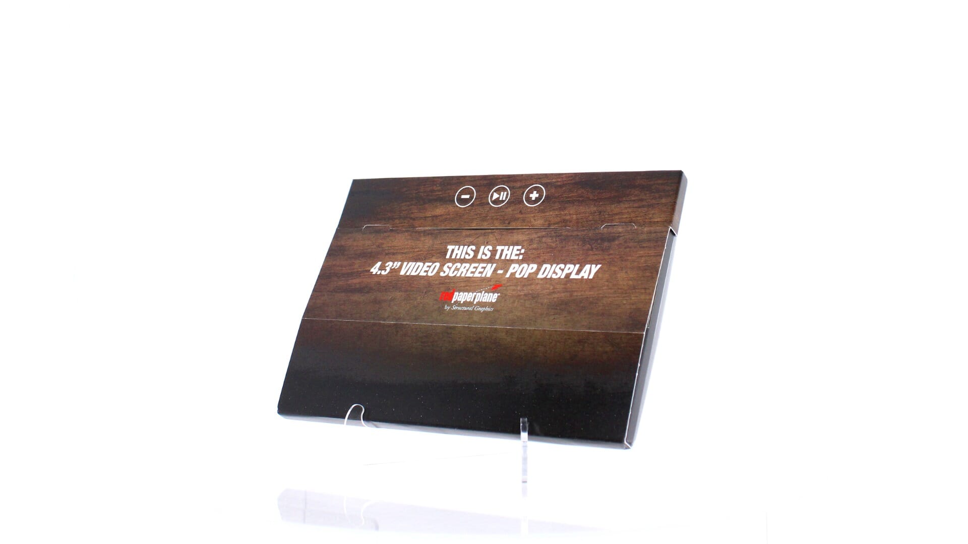 4.3" Video Brochure - Pop-Up Display - Quick Ship