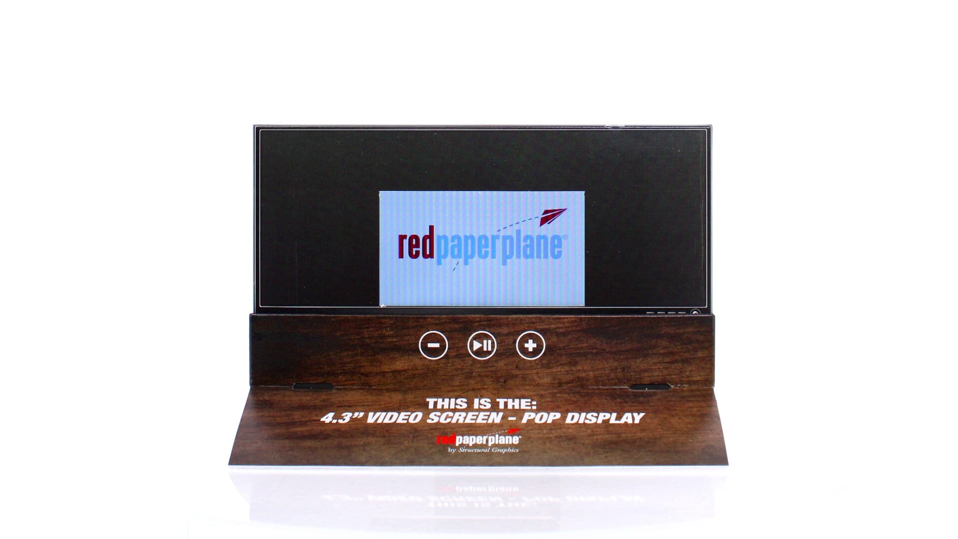 4.3" Video Brochure - Pop-Up Display - Flex Save