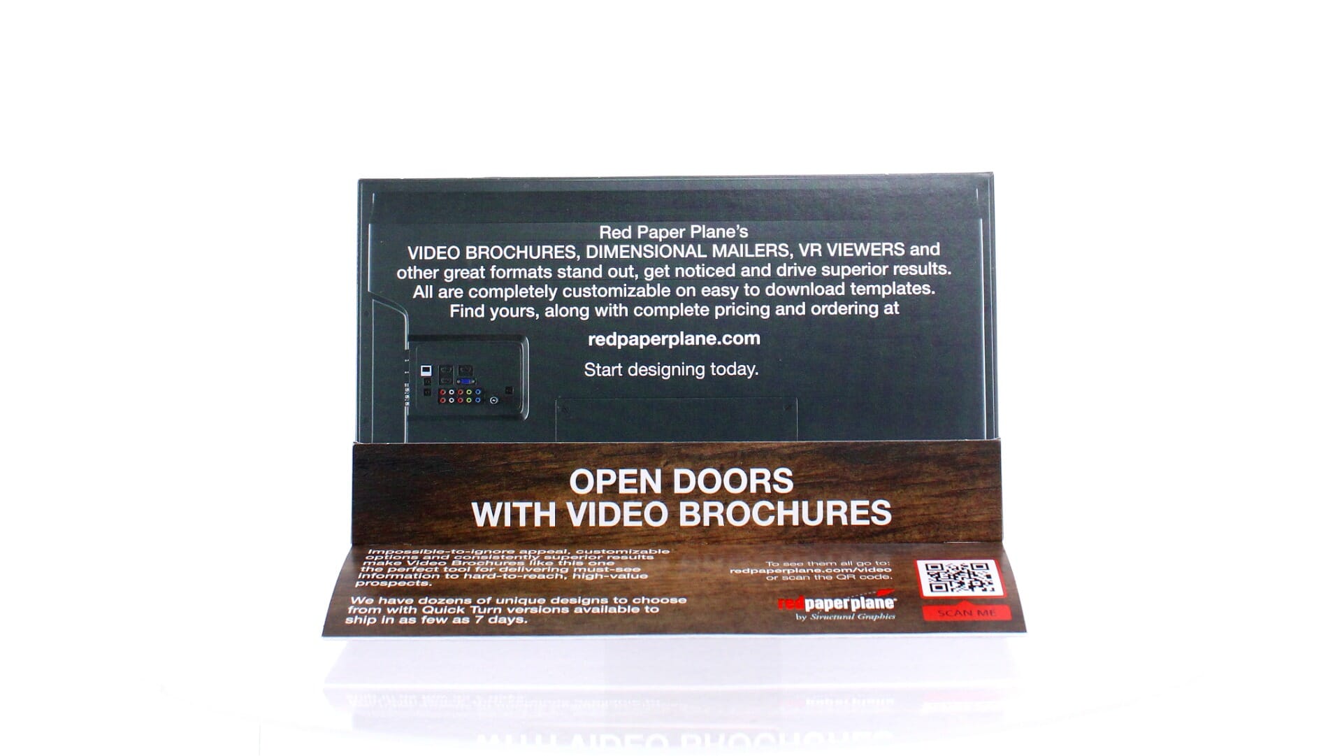 4.3" Video Brochure - Pop-Up Display - Quick Ship