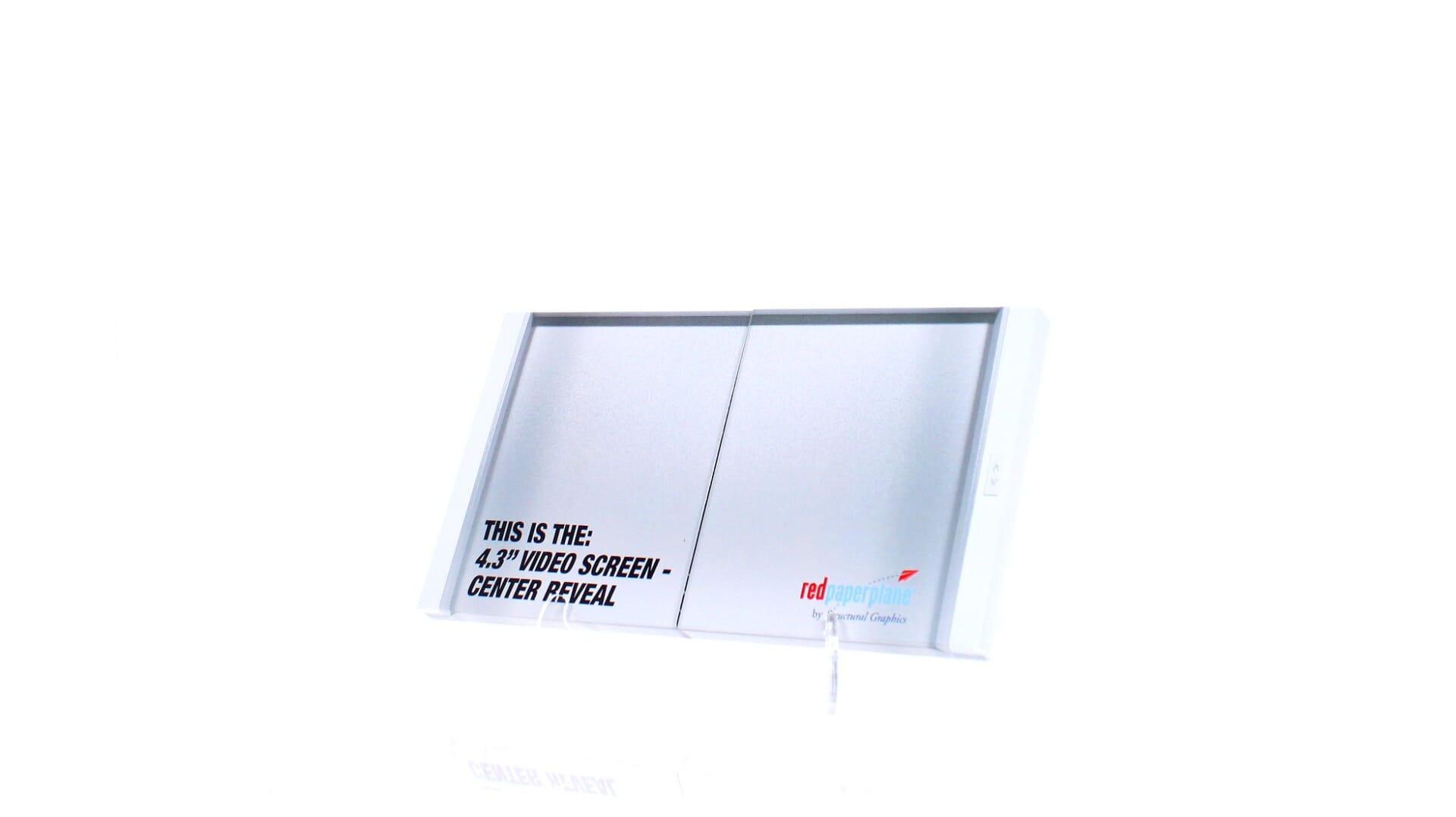 4.3" Video Brochure - Center Reveal - Quick Ship