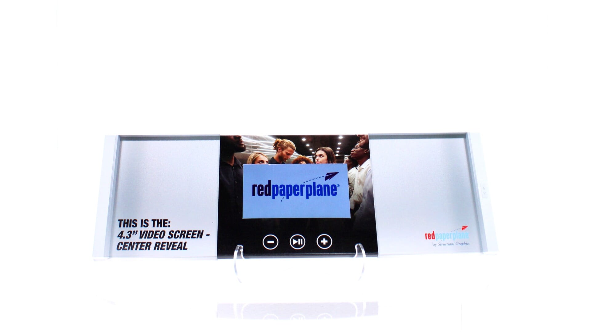 4.3" Video Brochure - Center Reveal - Flex Save