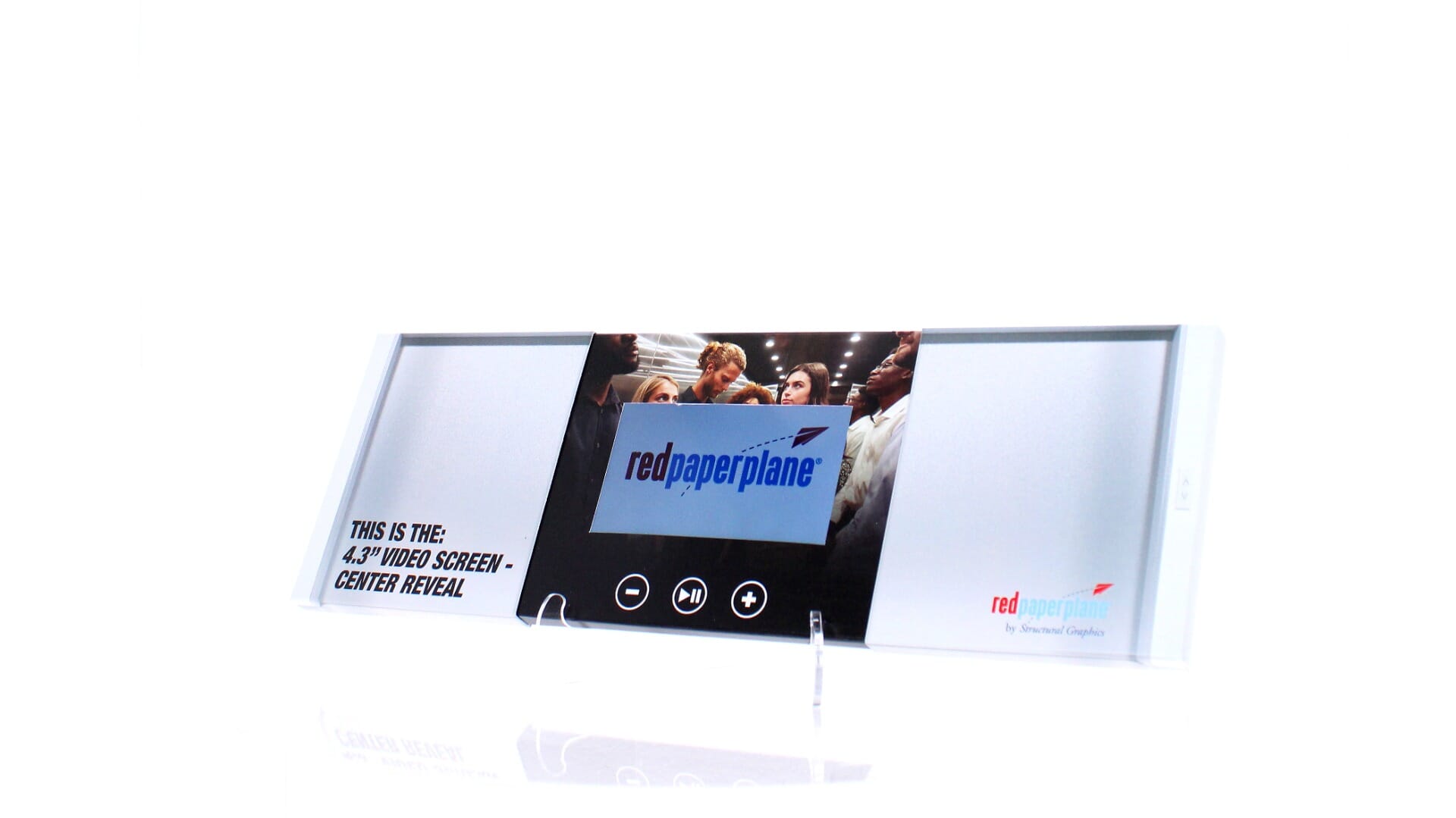 4.3" Video Brochure - Center Reveal - Quick Ship