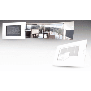 Window Gatefold Slider (8-11/16" x 5-1/2") (Sample)