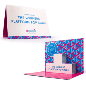 Winners Platform Pop Card