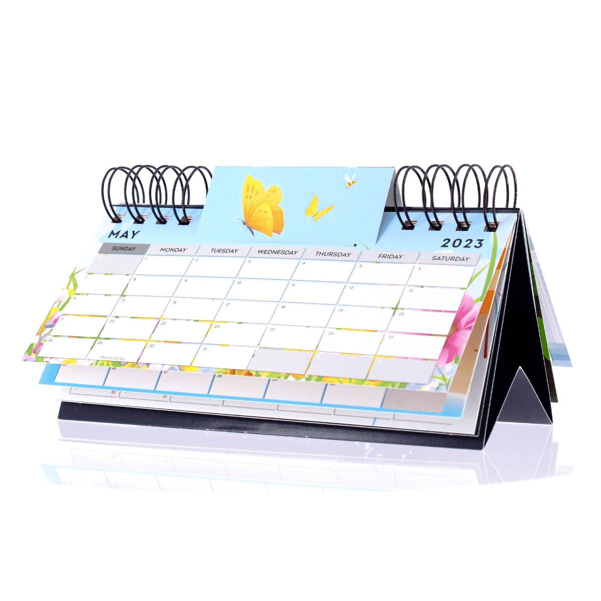 Block Pop Standing Calendar