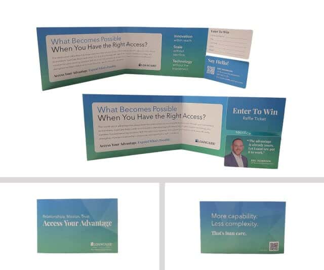 Loancare Tear-Off Card Bifold