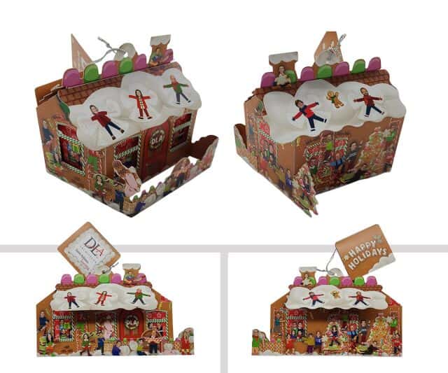 DLA Architects Gingerbread House Ornament